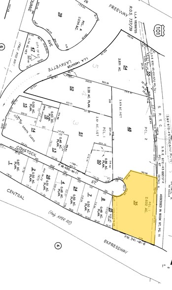 705 Comstock St, Santa Clara, CA à louer - Plan cadastral – Image 3 sur 3