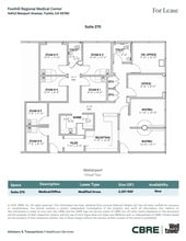 14642 Newport Ave, Tustin, CA à louer Plan d’étage– Image 1 sur 1