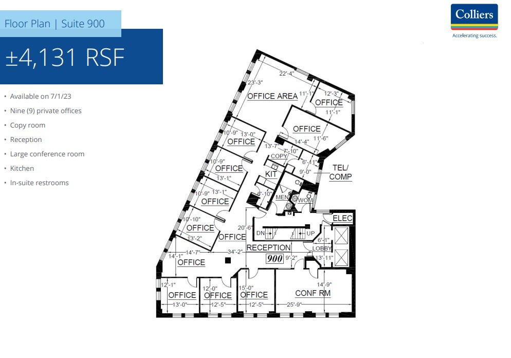 350 Frank H Ogawa Plz, Oakland, CA à louer Plan d’étage– Image 1 sur 1