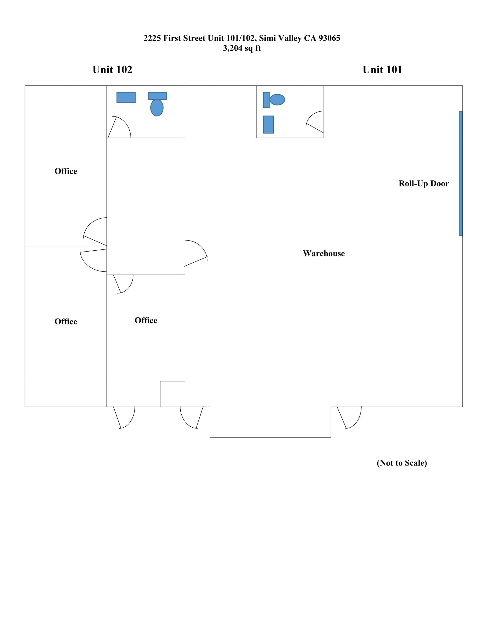 2225 1st St, Simi Valley, CA à louer Plan de site– Image 1 sur 8