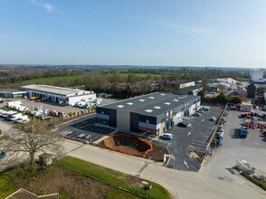 Quimper, FIN - VUE AÉRIENNE  vue de carte