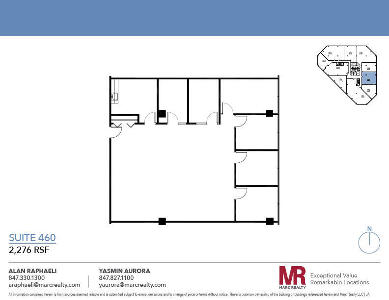2800 S River Rd, Des Plaines, IL à louer Plan d’étage– Image 1 sur 5