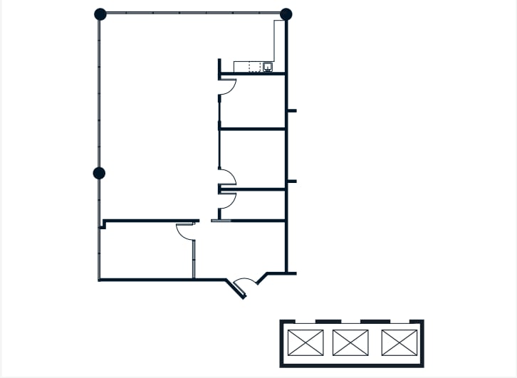 900 Howe St, Vancouver, BC à louer Plan d’étage– Image 1 sur 1