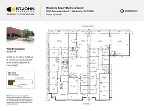 2000 Pewaukee Rd, Waukesha, WI à louer Plan d’étage– Image 1 sur 4