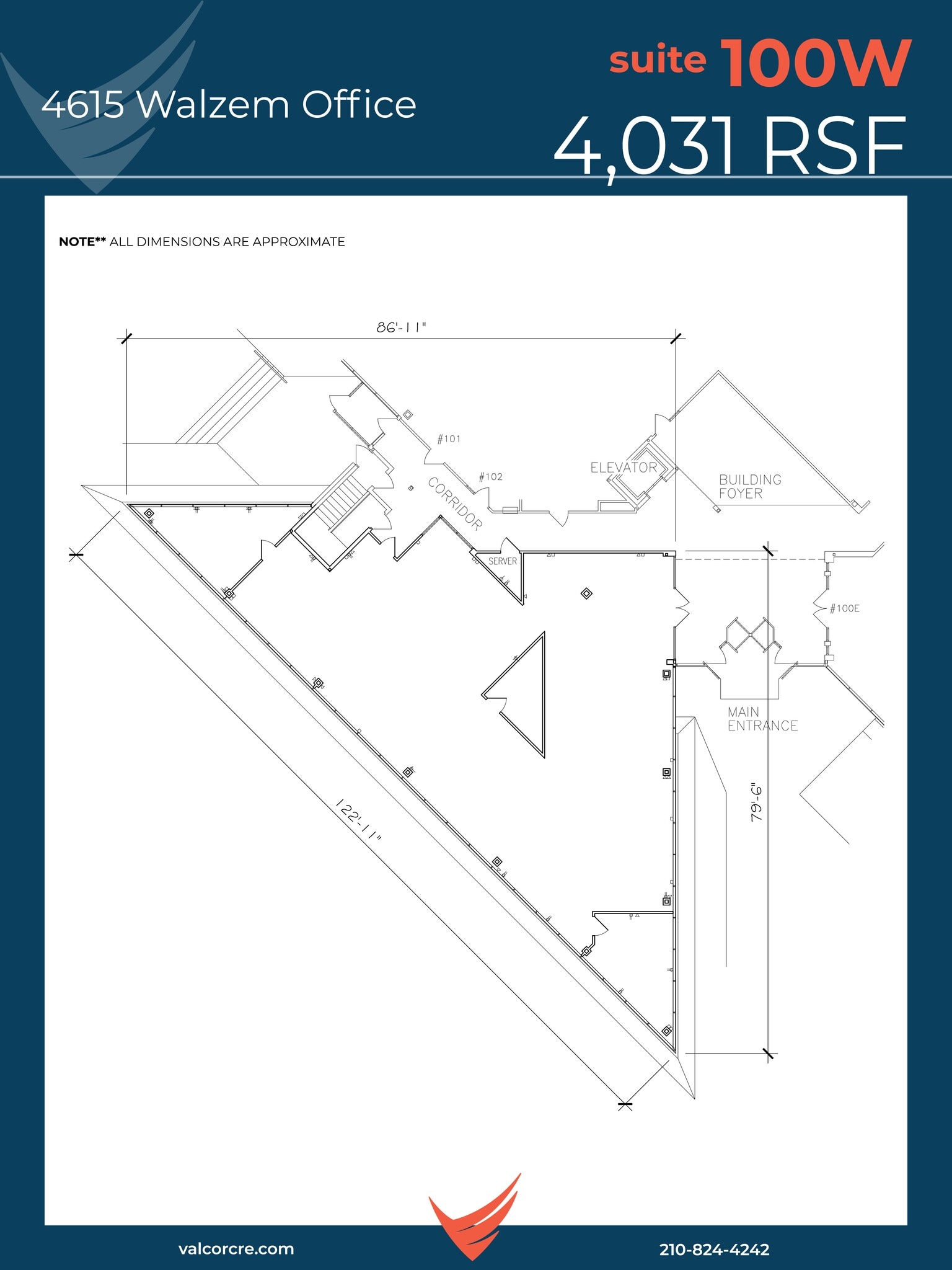 4615 Walzem Rd, San Antonio, TX à louer Plan de site– Image 1 sur 1