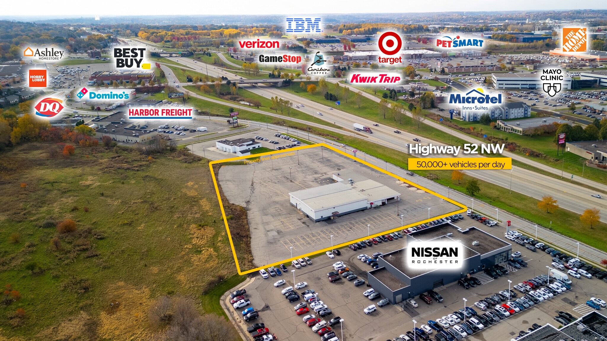 4444 Highway 52 N, Rochester, MN à vendre Aérien– Image 1 sur 29