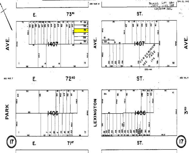 1018 Lexington Ave, New York, NY à vendre - Plan cadastral – Image 2 sur 12