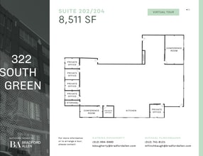 322 S Green St, Chicago, IL à louer Plan d’étage– Image 1 sur 12