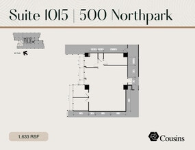 1200 Abernathy Rd NE, Atlanta, GA à louer Plan d’étage– Image 1 sur 1
