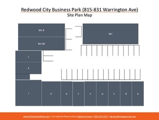 Plus de détails pour 815-831 Warrington Ave, Redwood City, CA - Industriel/Logistique à louer