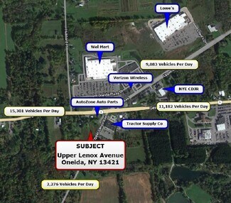 Plus de détails pour 0 Upper Lenox ave, Oneida, NY - Terrain à vendre