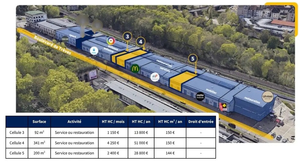 Local commercial dans Metz à louer - Photo de l’immeuble – Image 2 sur 2