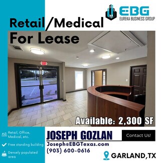 Plus de détails pour 625 Gatewood Rd, Garland, TX - Bureau à louer