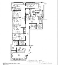 1701 E Thomas Rd, Phoenix, AZ à louer Plan d’étage– Image 1 sur 2