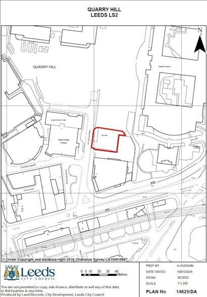 St. Cecilia St, Leeds à vendre - Plan de site – Image 3 sur 3