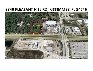 Plus de détails pour 3340 Pleasant Hill Rd, Kissimmee, FL - Terrain à vendre