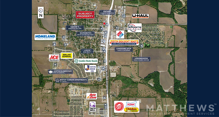120 W 5th St, Justin, TX à vendre - Photo de l’immeuble – Image 3 sur 3