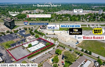 5350 E 46th St, Tulsa, OK - VUE AÉRIENNE vue de carte - Image1