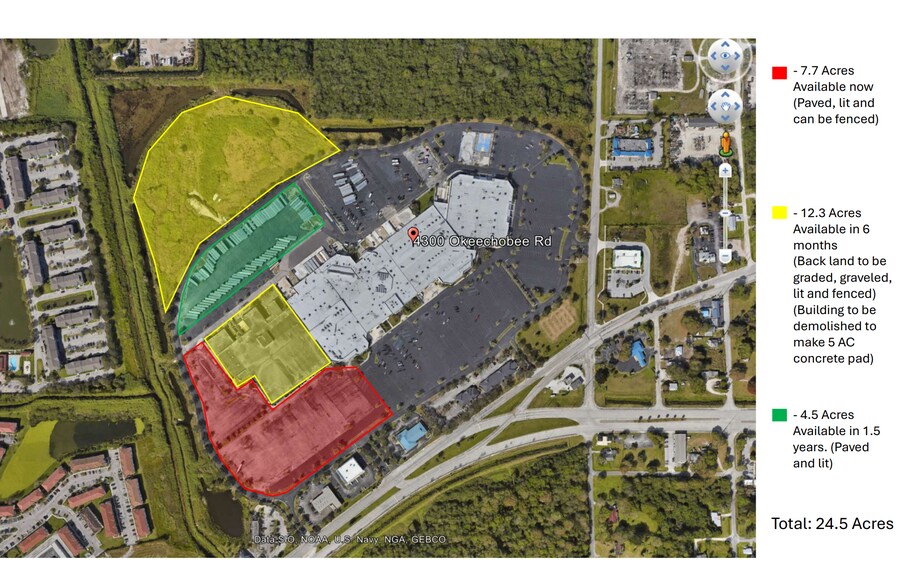 4300 Okeechobee Rd, Fort Pierce, FL à louer - Photo de l’immeuble – Image 1 sur 1
