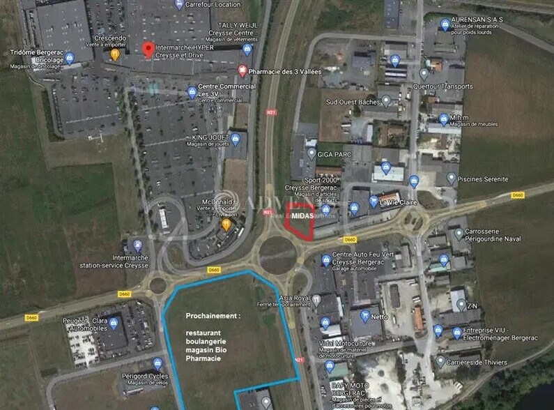 Local commercial dans Creysse à louer - Photo de l’immeuble – Image 3 sur 6