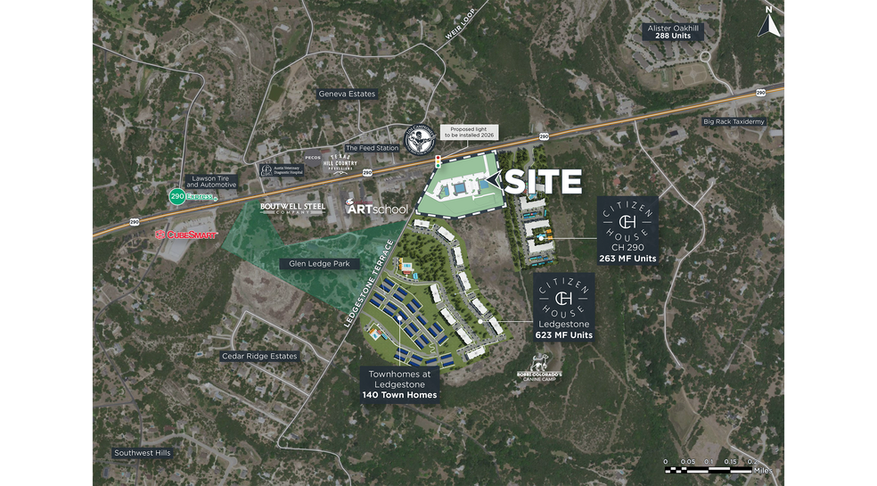 9021 W US Hwy 290, Austin, TX à vendre - Aérien – Image 1 sur 2