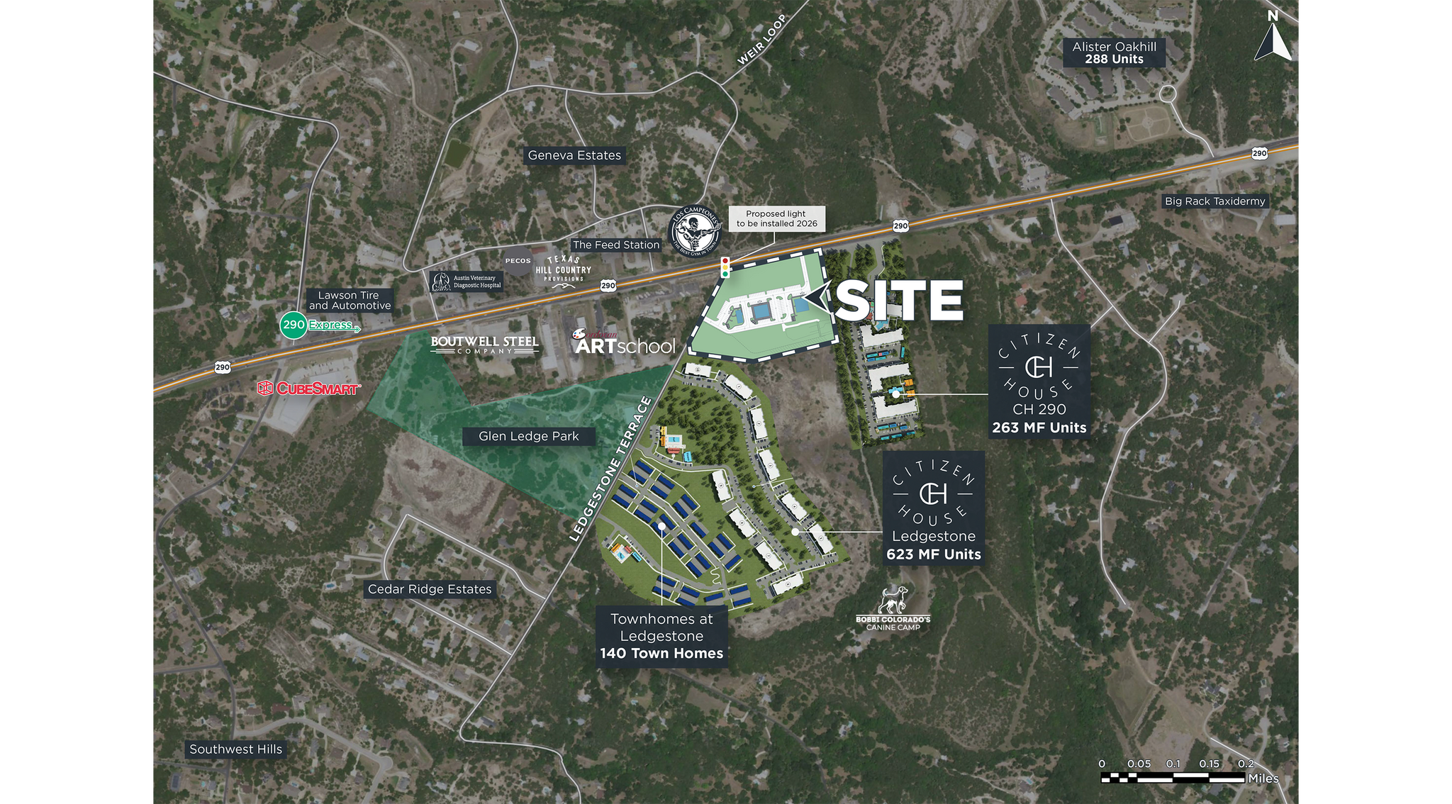 9021 W US Hwy 290, Austin, TX à vendre Aérien– Image 1 sur 3