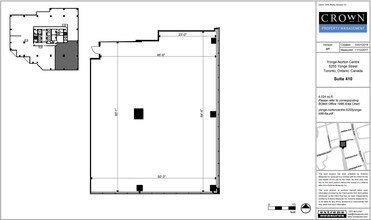 5255 Yonge St, Toronto, ON à louer Plan d’étage– Image 1 sur 1