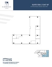 11757 Katy Fwy, Houston, TX à louer Plan d’étage– Image 1 sur 1