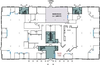 7525 Irvine Center Dr, Irvine, CA à louer Plan d’étage– Image 2 sur 8