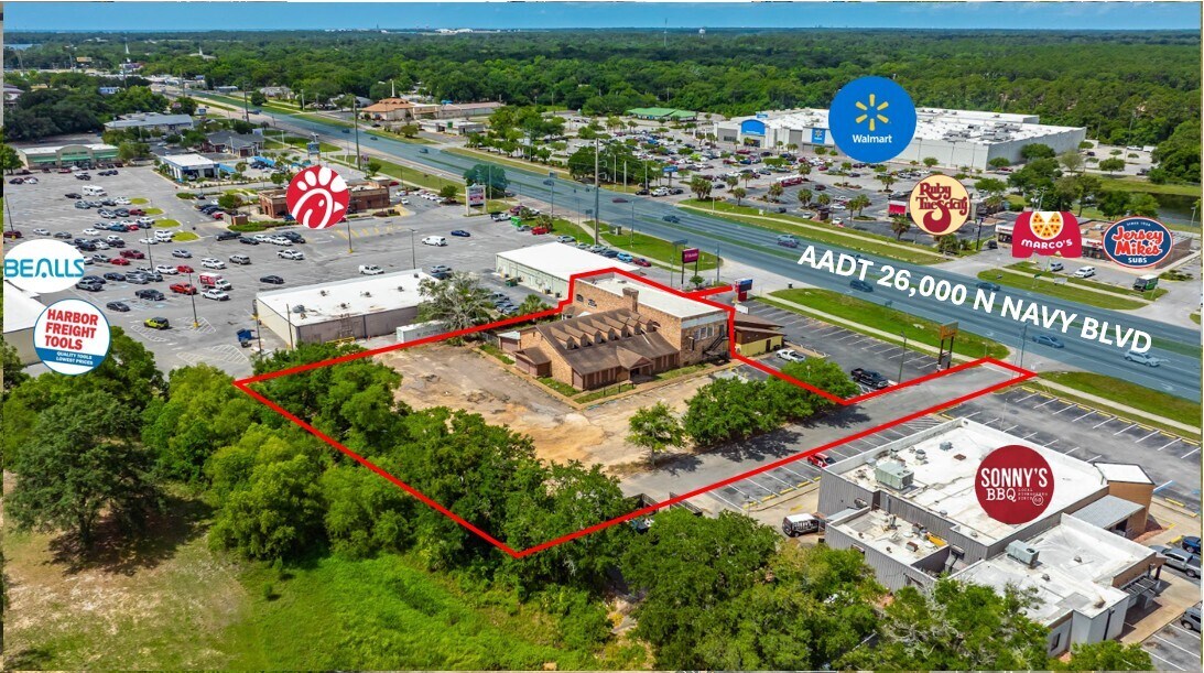 610 N Navy Blvd, Pensacola, FL à louer Photo principale– Image 1 sur 19