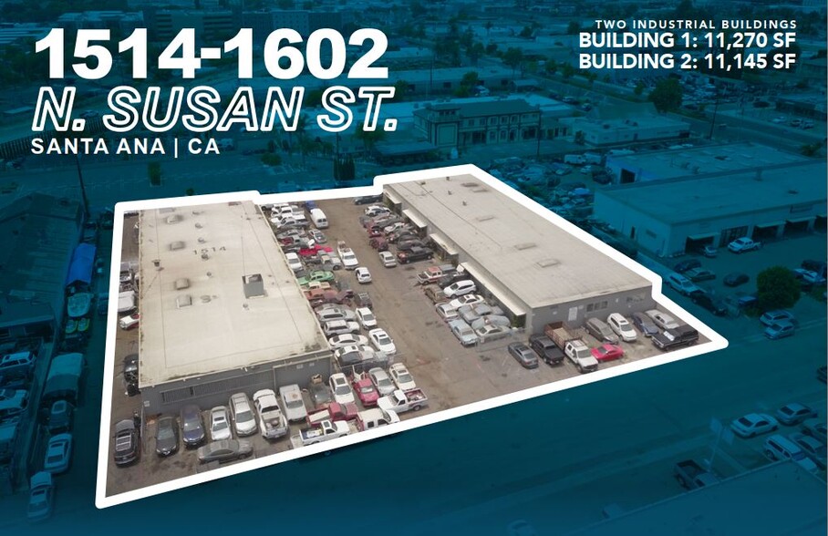 1514-1602 N Susan St., Santa Ana portefeuille de 2 biens à vendre sur LoopNet.fr - Photo de l’immeuble – Image 2 sur 4