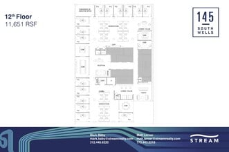 145 S Wells St, Chicago, IL à louer Plan d’étage– Image 1 sur 1
