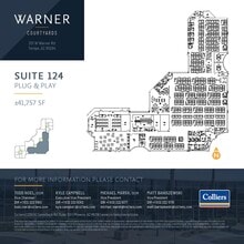 301 W Warner Rd, Tempe, AZ à louer Plan d’étage– Image 1 sur 2