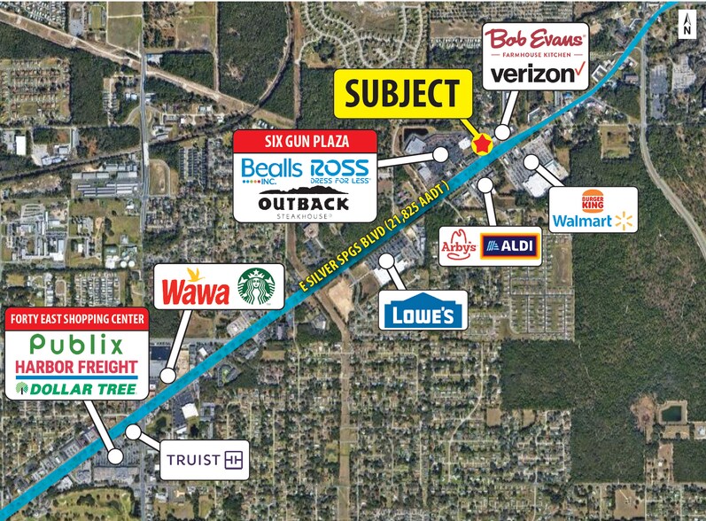 2400 NE 49th Ter, Ocala, FL à vendre - Aérien – Image 2 sur 2