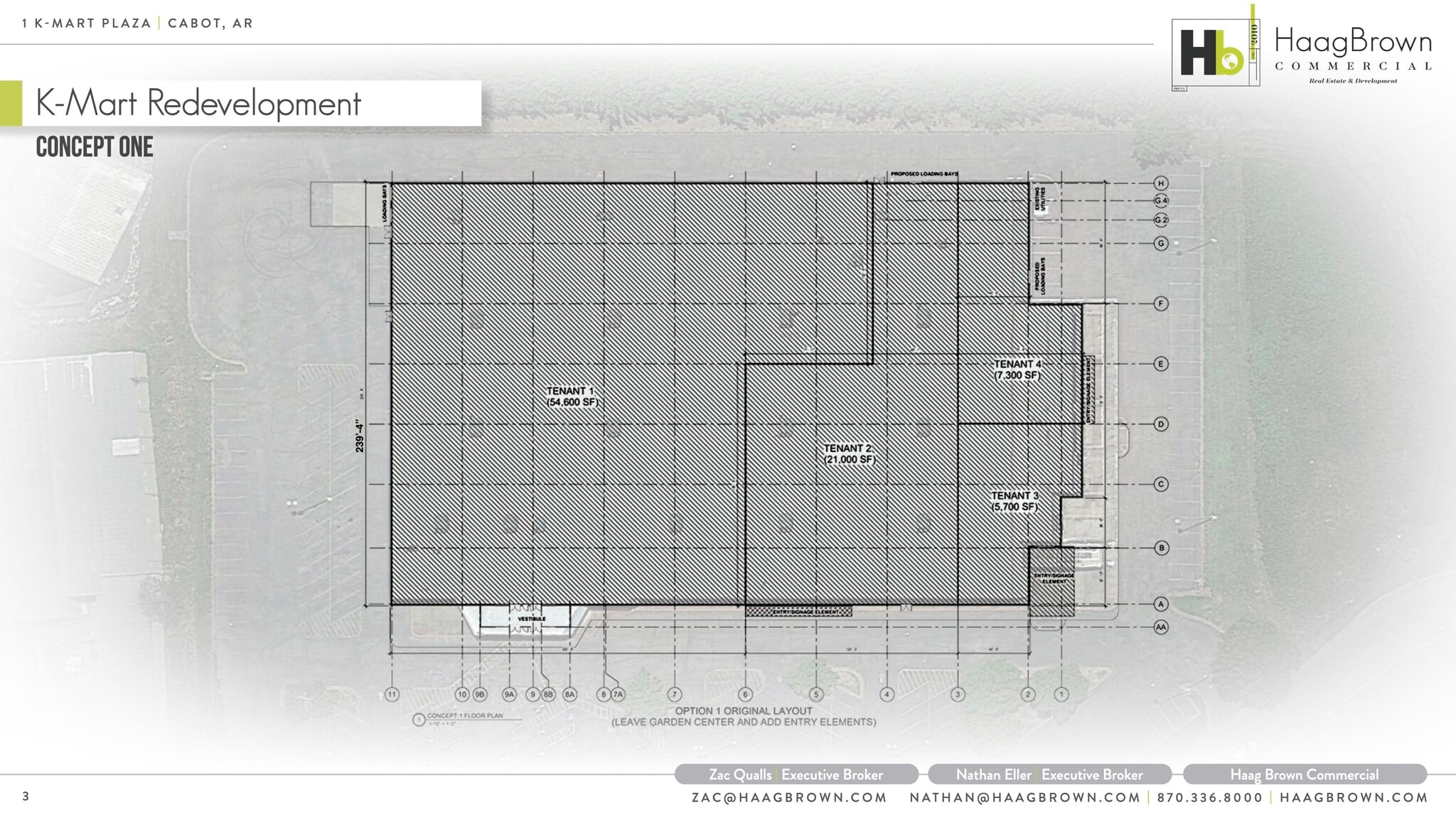1 Kmart Plz, Cabot, AR à louer Plan d’étage– Image 1 sur 3