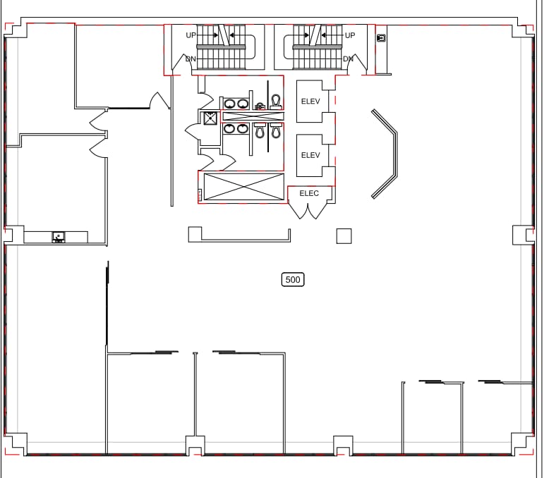 10150 100th St NW, Edmonton, AB à louer Plan d’étage– Image 1 sur 1