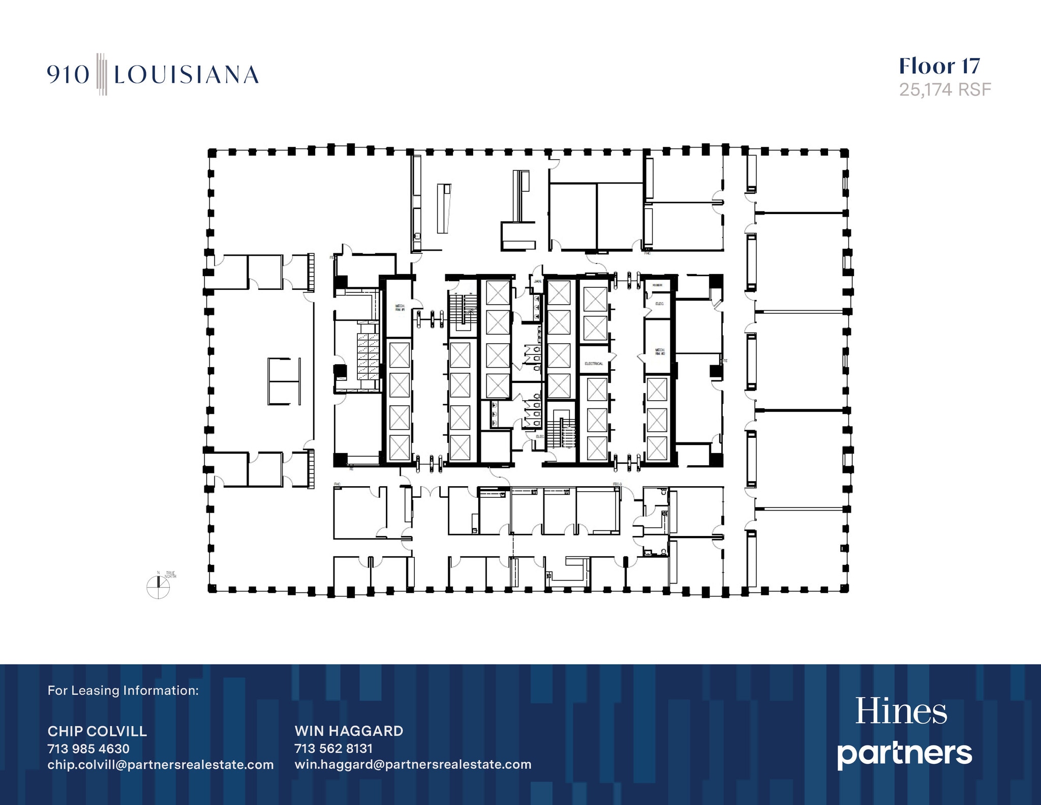 910 Louisiana St, Houston, TX à louer Plan d’étage– Image 1 sur 1