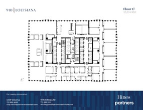 910 Louisiana St, Houston, TX à louer Plan d’étage– Image 1 sur 1