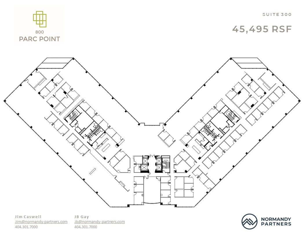 800 Parc Pt, Alpharetta, GA à louer Plan d’étage– Image 1 sur 7