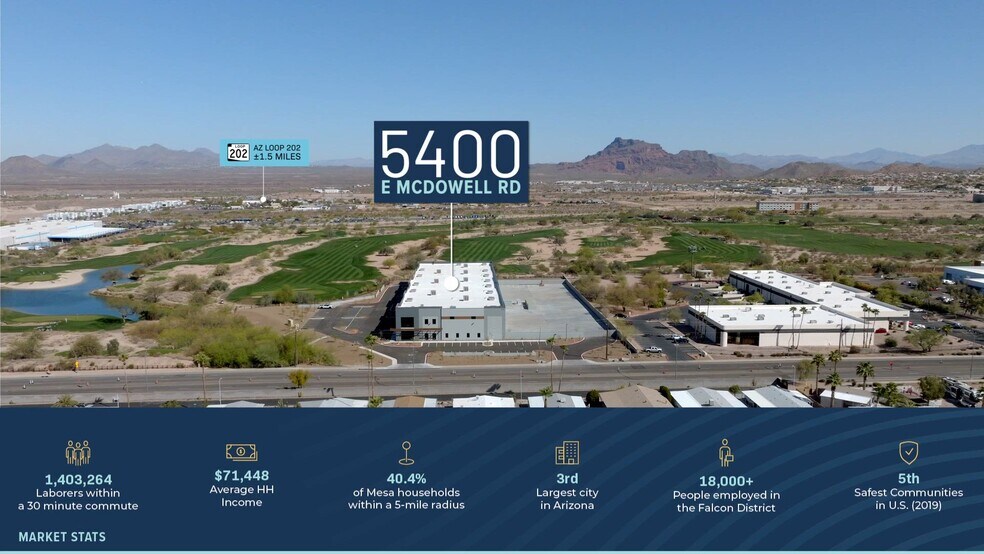 5400 E McDowell Rd, Mesa, AZ à louer - Vidéo sur l’annonce professionnelle – Image 2 sur 8