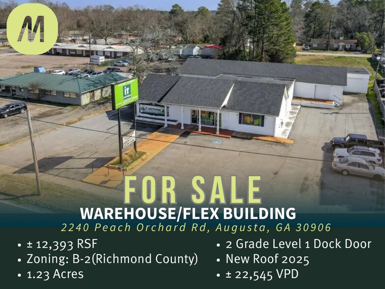 2440 Peach Orchard Rd, Augusta, GA à vendre - Photo de l’immeuble – Image 1 sur 47
