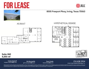 8505 Freeport Pky, Irving, TX à louer Plan d’étage– Image 1 sur 1
