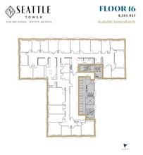 1218 3rd Ave, Seattle, WA à louer Plan d’étage– Image 1 sur 1