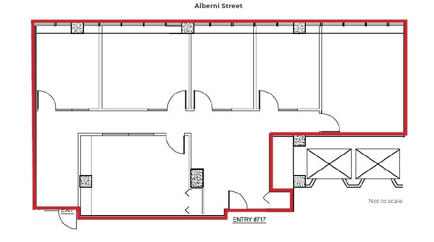 1030 W Georgia St, Vancouver, BC à louer Plan d’étage– Image 1 sur 1