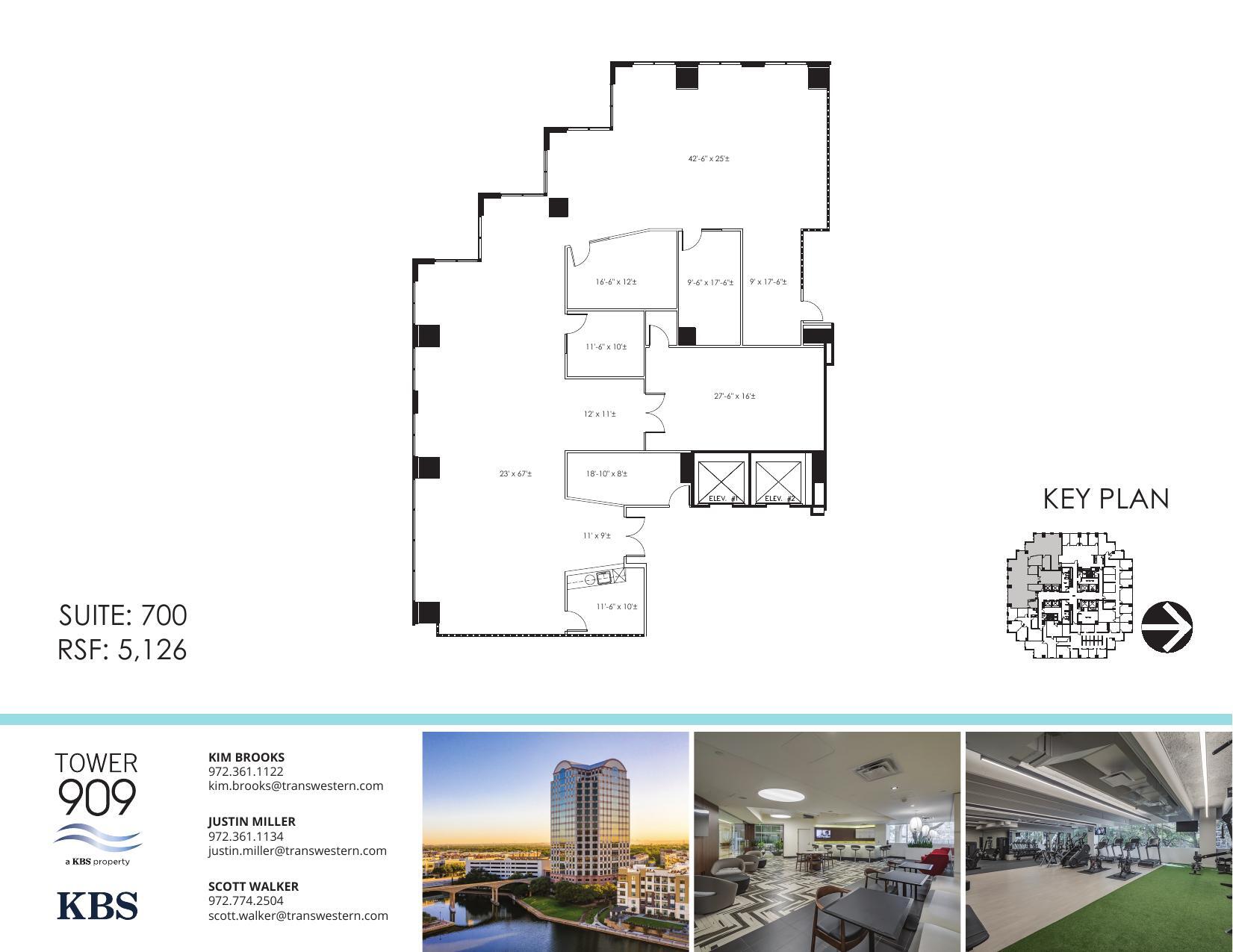 909 Lake Carolyn Pky, Irving, TX à louer Plan d’étage– Image 1 sur 1