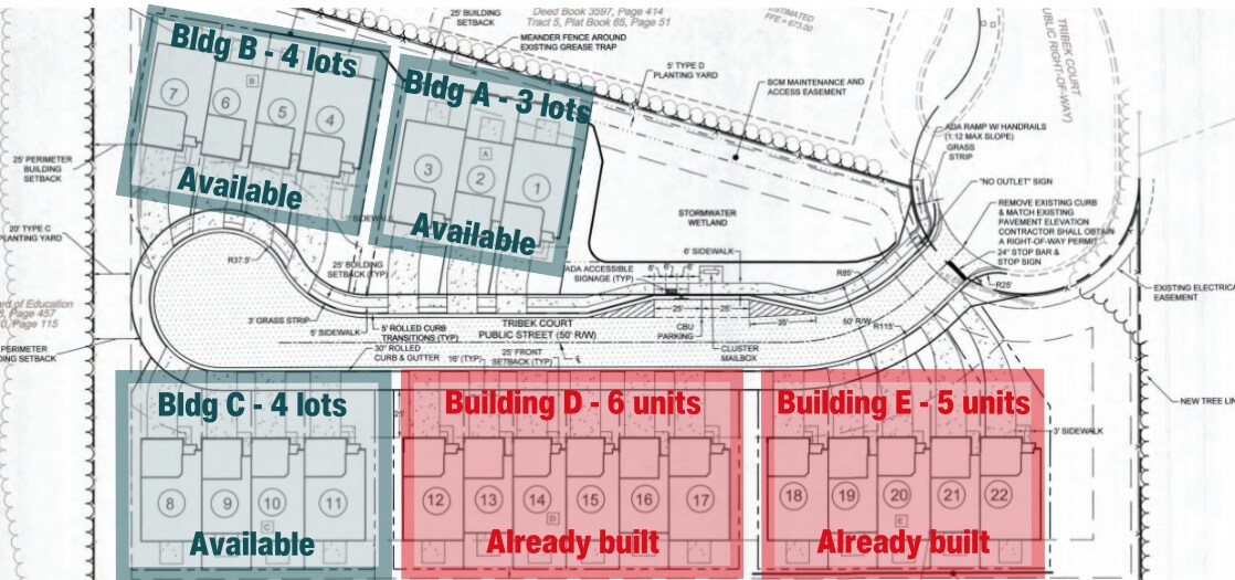 2301 Tribek Ct, Burlington, NC à vendre Plan de site– Image 1 sur 4