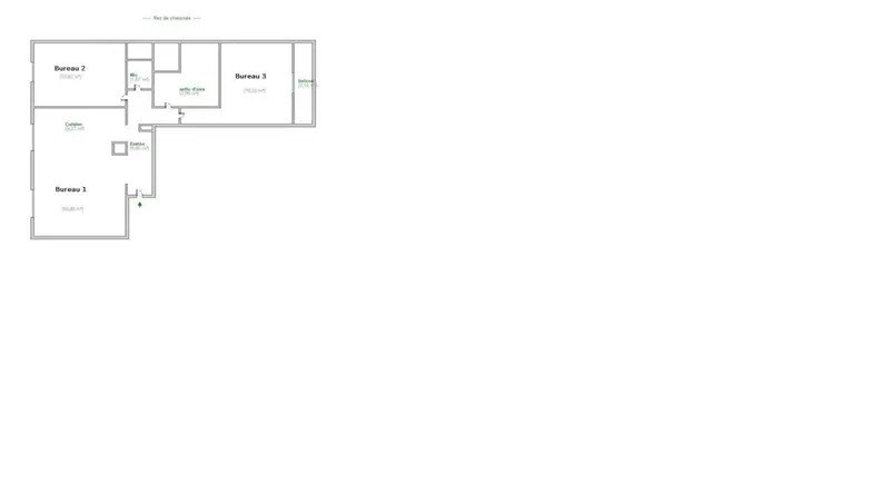 Bureau dans Décines-Charpieu à vendre - Plan d’étage – Image 1 sur 1