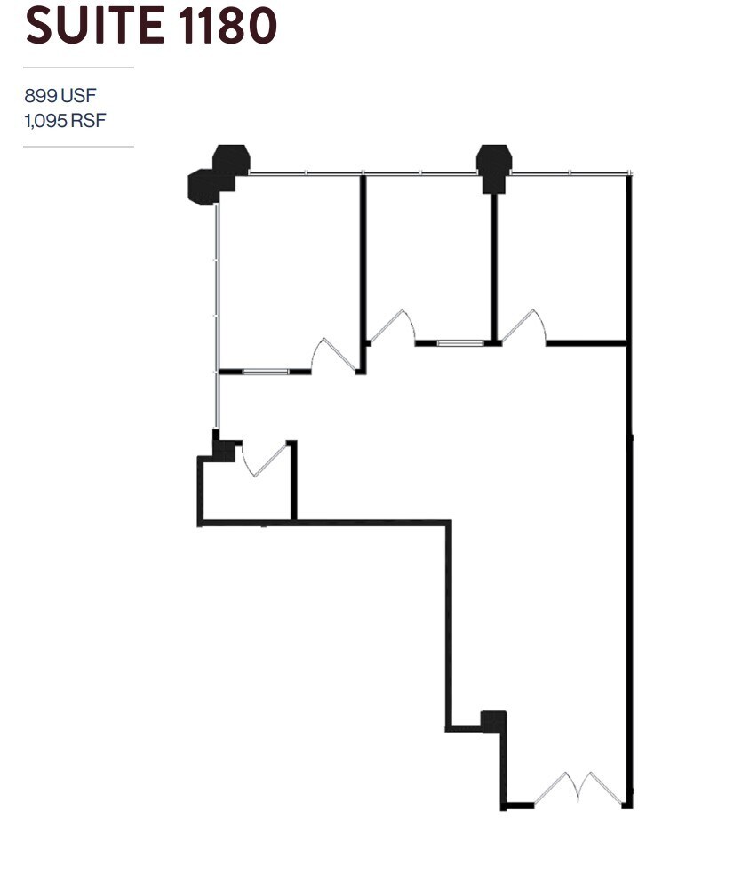 6430 W Sunset Blvd, Los Angeles, CA à louer Plan d’étage– Image 1 sur 1