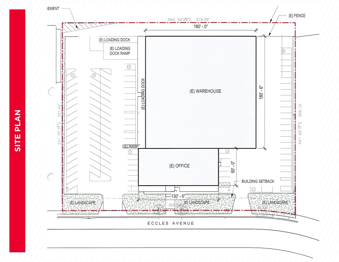 439 Eccles Ave, South San Francisco, CA à louer Plan d’étage– Image 1 sur 1