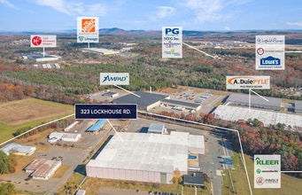 323 Lockhouse Rd, Westfield, MA - VUE AÉRIENNE  vue de carte